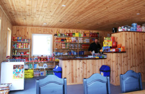 Kiosken på campingen
